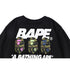 Bathing Ape T-Shirt Summer Men's and Women's Short-Sleeved Top