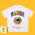 Drew T-shirts Graffiti Smiley Face Short Sleeve Loose Men