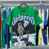 Godspeed T-shirts Astronaut Moon Landing Print Cotton Casual Short Sleeve Men and Women