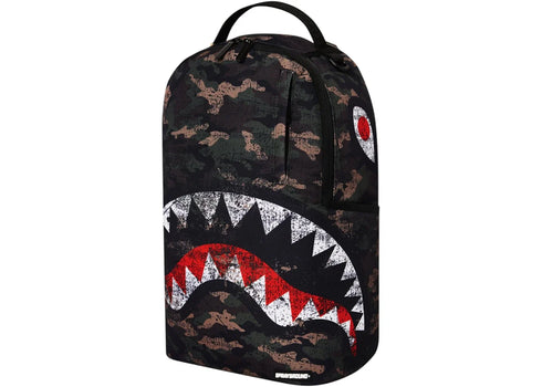 Sprayground Ambush Camo Backpack Backpack Black Green Brown