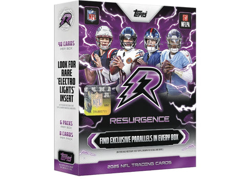 2025 Topps Resurgence Football Mega Box
