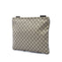 Zip Top Messenger Bag GG Coated Canvas Large
