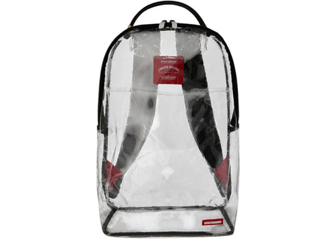 Sprayground Clear Embossed Boss Backpack Clear