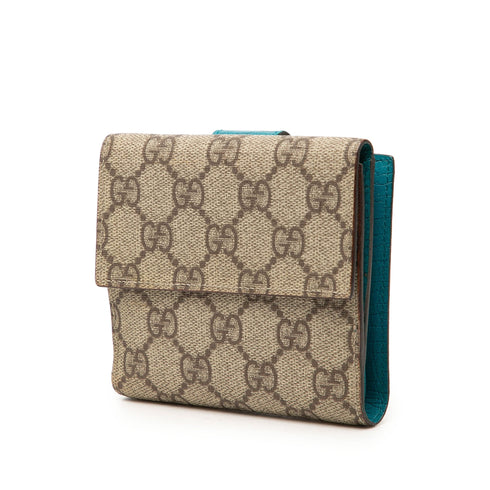 Web Bifold Wallet GG Coated Canvas
