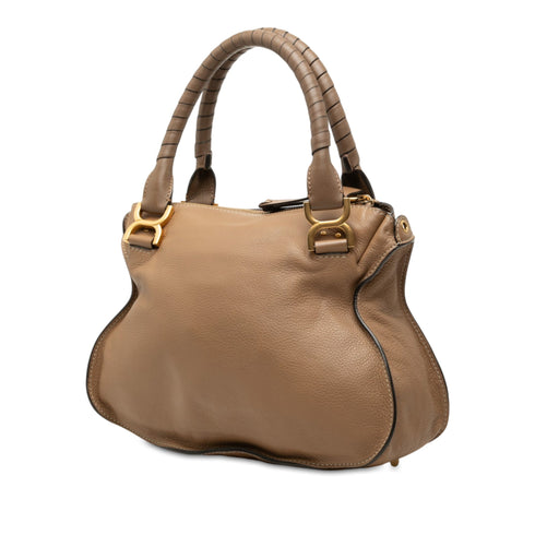 Marcie Satchel Leather Medium
