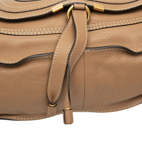 Marcie Satchel Leather Medium