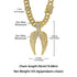 Angel Wings Cuban Chain Necklace