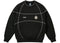 Palace Pro Team Piped Crew Black