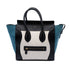 Luggage Bag Canvas and Leather Mini