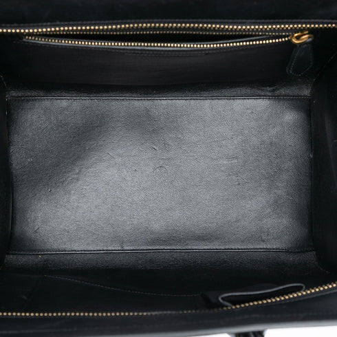 Luggage Bag Canvas and Leather Mini