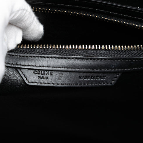 Luggage Bag Canvas and Leather Mini