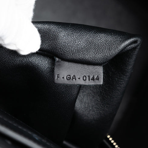 Luggage Bag Canvas and Leather Mini