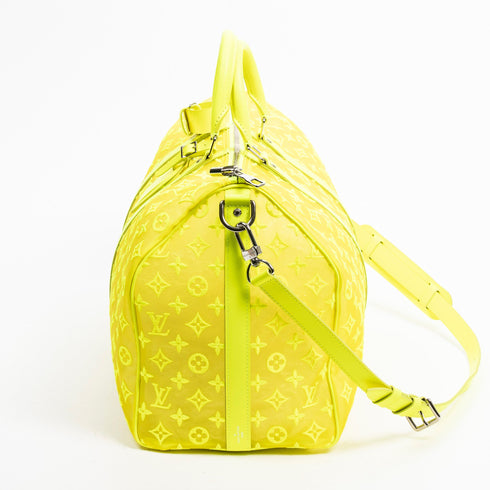 Keepall Bandouliere Bag Monogram See Through Mesh 50