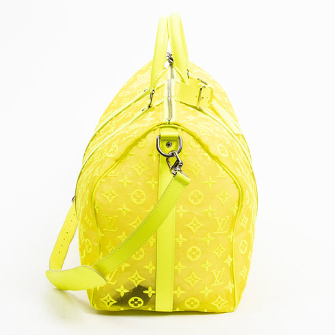 Keepall Bandouliere Bag Monogram See Through Mesh 50