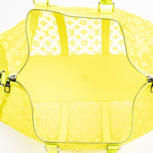 Keepall Bandouliere Bag Monogram See Through Mesh 50