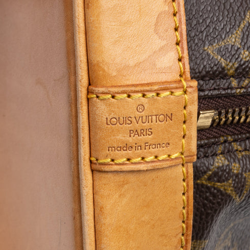 Vintage Alma Handbag Monogram Canvas PM