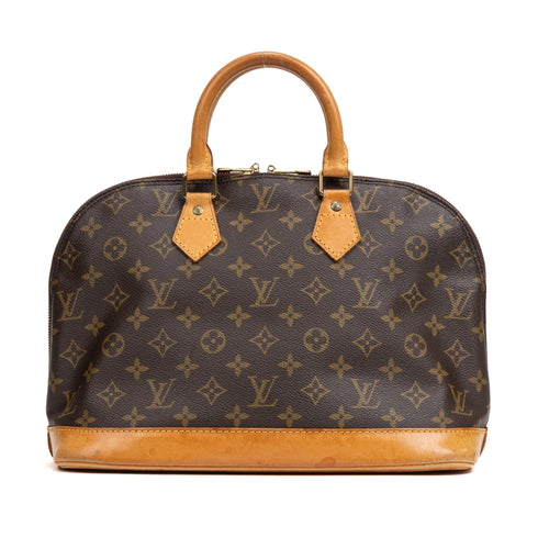 Vintage Alma Handbag Monogram Canvas PM