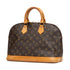 Vintage Alma Handbag Monogram Canvas PM