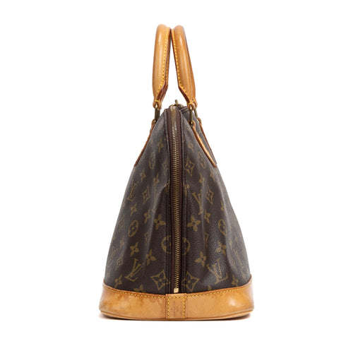Vintage Alma Handbag Monogram Canvas PM