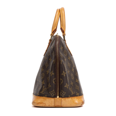 Vintage Alma Handbag Monogram Canvas PM