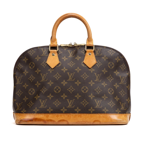 Vintage Alma Handbag Monogram Canvas PM