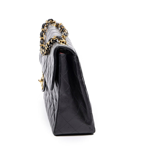 Vintage Classic Single Flap Bag Quilted Lambskin Maxi