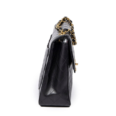 Vintage Classic Single Flap Bag Quilted Lambskin Maxi