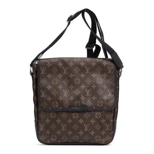 Bass Messenger Bag Macassar Monogram Canvas MM
