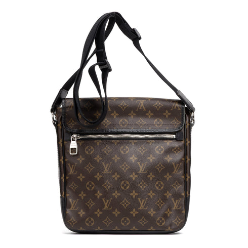Bass Messenger Bag Macassar Monogram Canvas MM