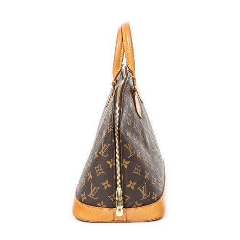 Vintage Alma Handbag Monogram Canvas PM