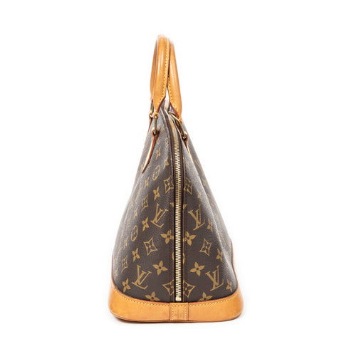 Vintage Alma Handbag Monogram Canvas PM