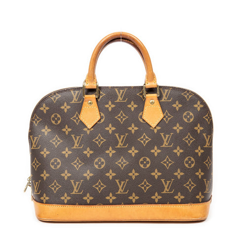 Vintage Alma Handbag Monogram Canvas PM