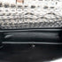 Boy Flap Bag Woven PVC with Lambskin Small