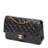 Vintage Classic Double Flap Bag Quilted Lambskin Medium