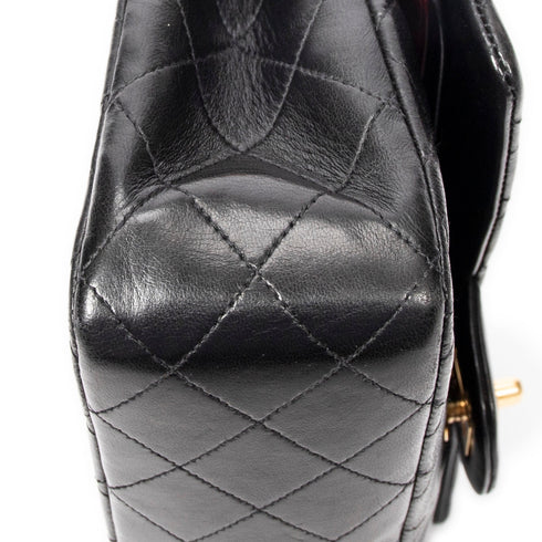 Vintage Classic Double Flap Bag Quilted Lambskin Medium