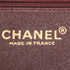 Vintage Clutch with Chain Quilted Leather Medium