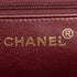 Vintage Clutch with Chain Quilted Leather Medium