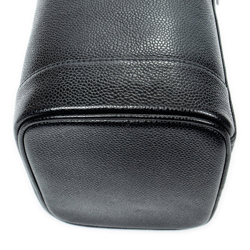 Vintage Timeless Cosmetic Case Caviar Tall