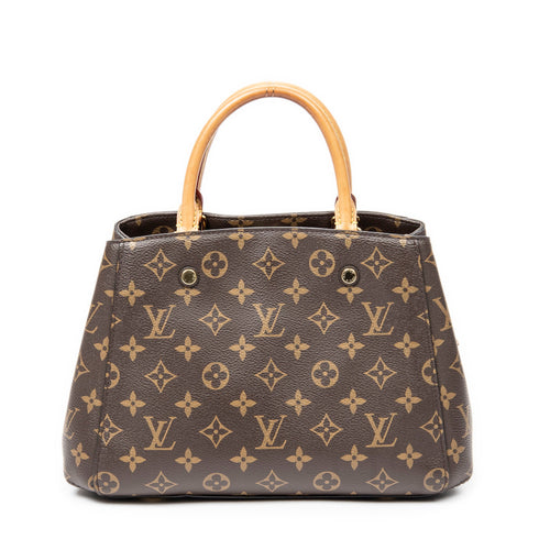 Montaigne Handbag Monogram Canvas BB