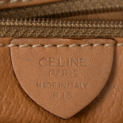 Vintage Duffle Bag Macadam Coated Canvas Medium