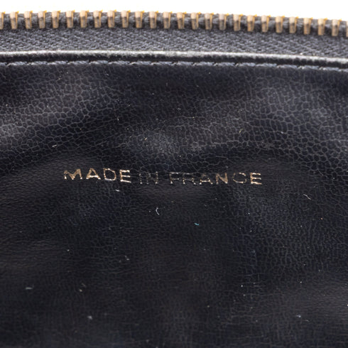 Vintage Timeless Cosmetic Case Caviar Tall