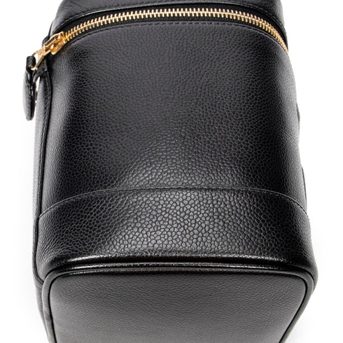 Vintage Timeless Cosmetic Case Caviar Tall