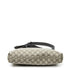 Zip Top Messenger Bag GG Coated Canvas Medium