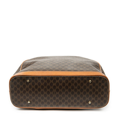 Vintage Duffle Bag Macadam Coated Canvas Medium
