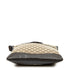 Zip Messenger Bag GG Canvas with Perforated Leather Medium