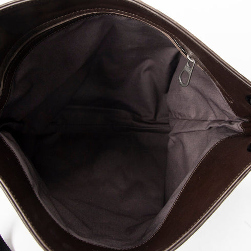 Flat Messenger Bag Intrecciato Nappa Medium