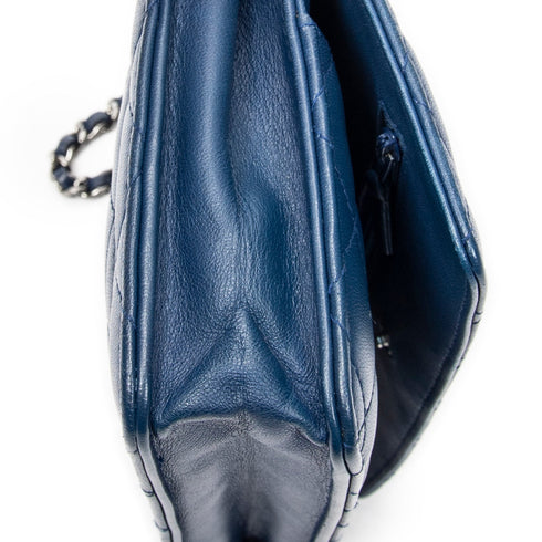 Wallet on Chain Quilted Lambskin