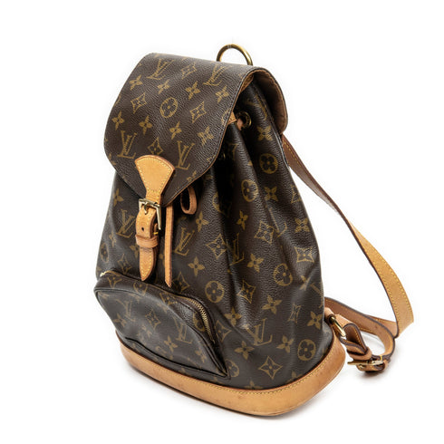 Vintage Montsouris Backpack Monogram Canvas MM