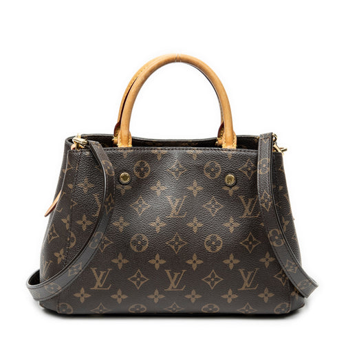 Montaigne Handbag Monogram Canvas BB