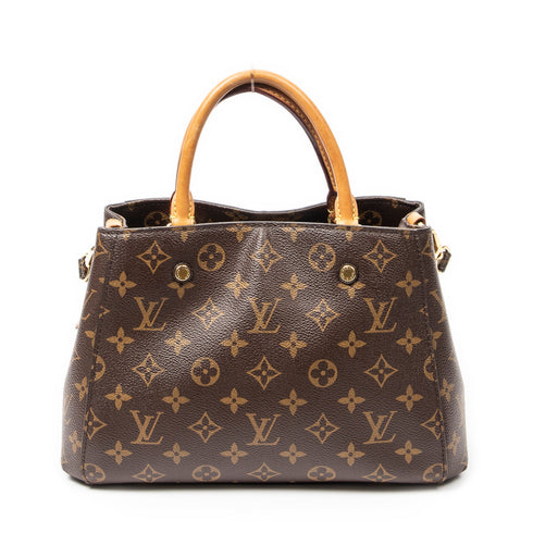 Montaigne Handbag Monogram Canvas BB